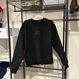 Kith Midnight Black Crewneck Sweater